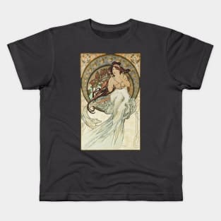 Mucha series The Arts:  Music Kids T-Shirt